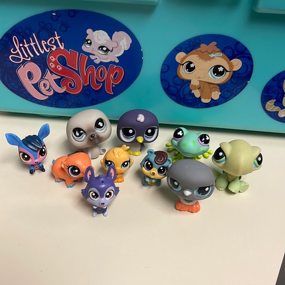 Littlest Pet Shop Other - Littlest Pet Shop Reptiles / Birds / Extras Lot of 10